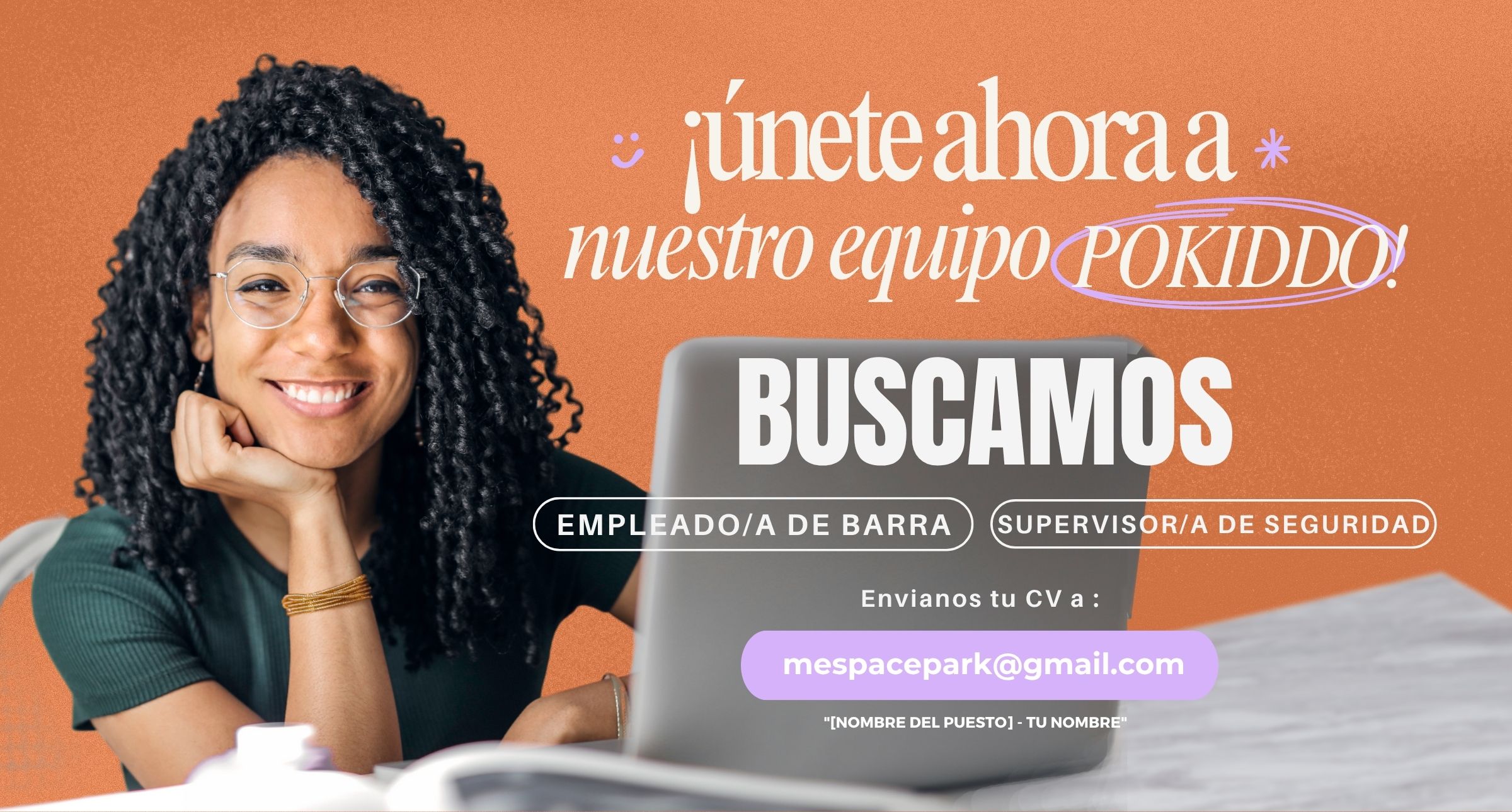 ¡Únete a nuestro equipo POKIDDO!